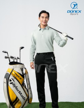 Áo thể thao nam MC-9148 ghi phối navy